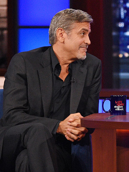 George Clooney Talks Marriage With Stephen Colbert on 'Late Show'