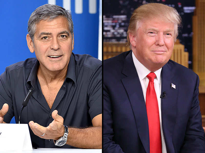 George Clooney Slams Donald Trump For Immigration Comments : People.com