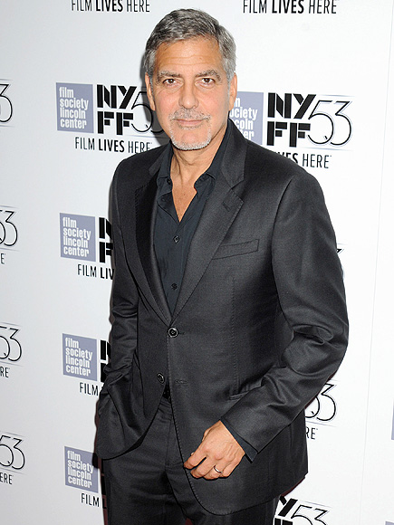 George Clooney On His and Amal's One-Year Anniversary: 'We Sure Are Having Fun'| New York Film Festival, O Brother, Where Art Thou?, Amal Alamuddin, George Clooney