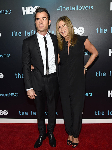 Meet the Therouxs! Jennifer Aniston and Justin Theroux Make First Joint Public Appearance as a Married Couple| Jennifer Aniston, Justin Theroux
