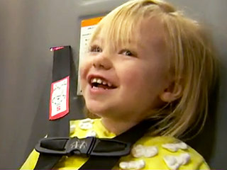 Grocery Store Buys Special Cart for Girl with Cerebral Palsy to Shop with Her Mom