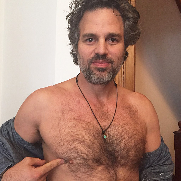 Mark Ruffalo And Samuel L Jackson Tweet Photos Of Their Nipples To Raise Awareness Of Male