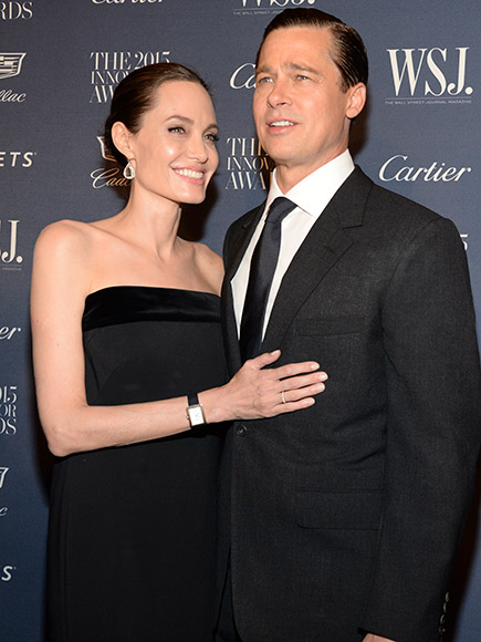 Angelina Jolie Pitt and Brad Pitt Stun at WSJ. Magazine Innovator Awards In NYC