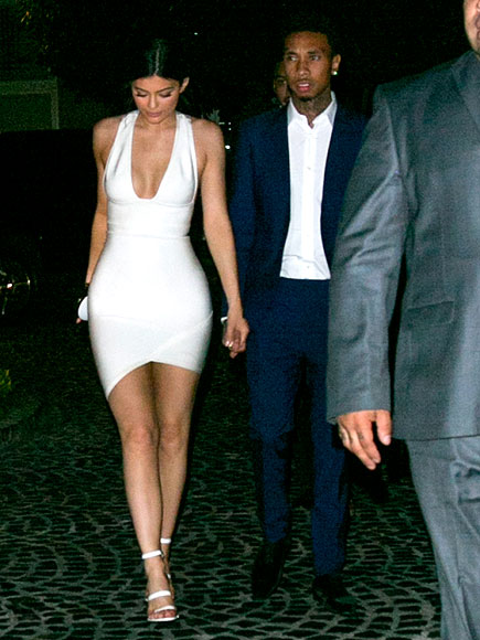 Kylie Jenner and Tyga Hold Hands at AMAs Afterparty Just Days After Source Said She Planned to 'Erase Him from Her Memory'| Breakups, American Music Awards, Kylie Jenner, Tyga