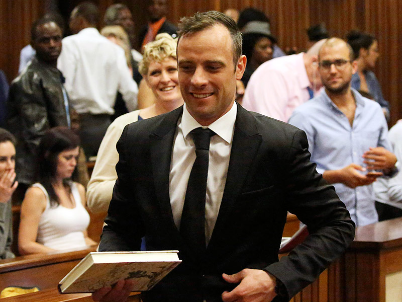 Oscar Pistorius Released on $692 Bail After Murder Conviction in Death of Girlfriend Reeva Steenkamp| Crime & Courts, Death, Murder, True Crime, True Crime, Oscar Pistorius, Reeva Steenkamp
