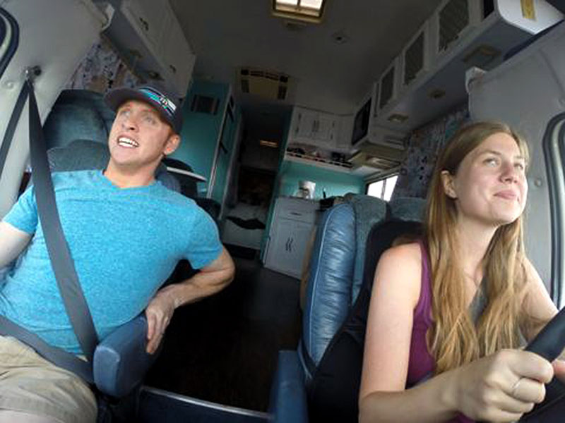 Meet the Newlyweds on a Mission to Travel to All 50 States in an RV – and Working Hourly Jobs Along the Way| Couples, Real People Stories