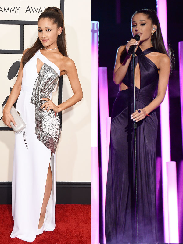 Grammys 2015 Ariana Grande outfit changes