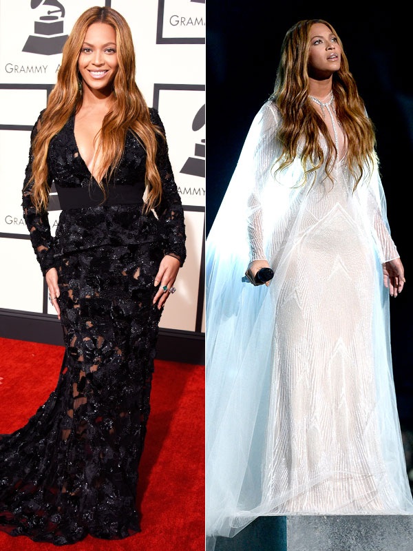 Grammys 2015 Beyonce outfit changes