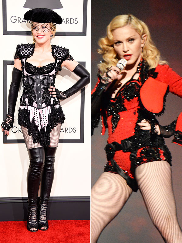 Grammys 2015 Madonna outfit changes