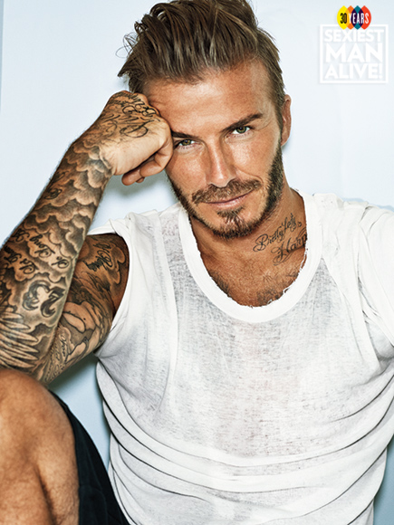 Sexiest Man Alive David Beckham Justin Timberlake 