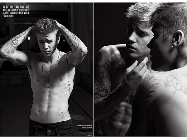 Justin Bieber V Magazine