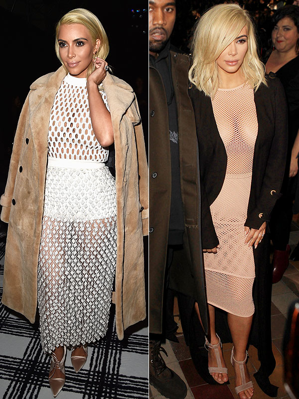 Kim Kardashian Paris Fashion Week style