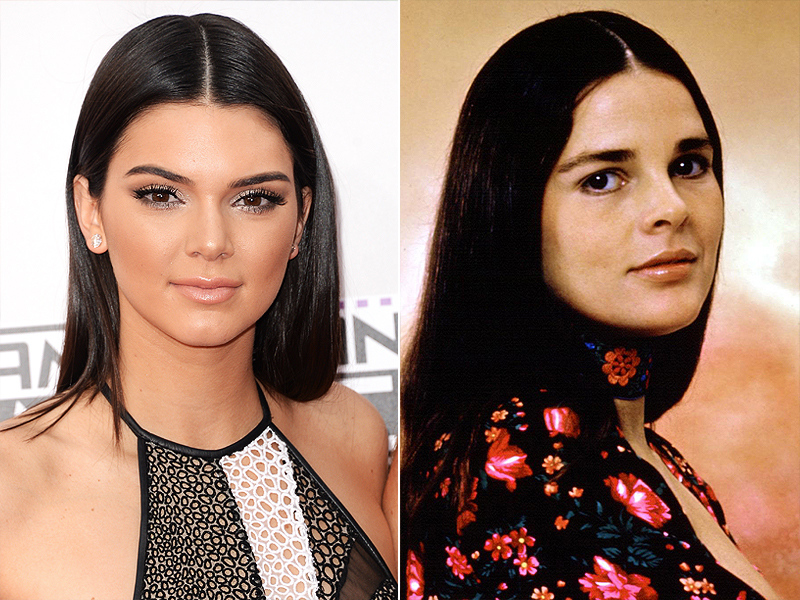 Kendall Jenner Knows She Looks Like Ali MacGraw, but Couldn't Sit