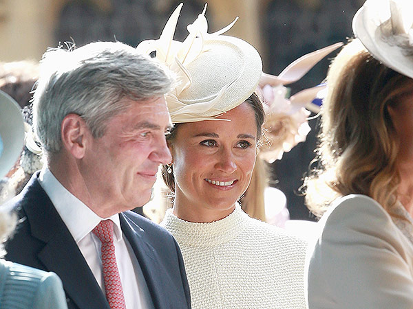 Pippa Middleton at Charlotte's Christening