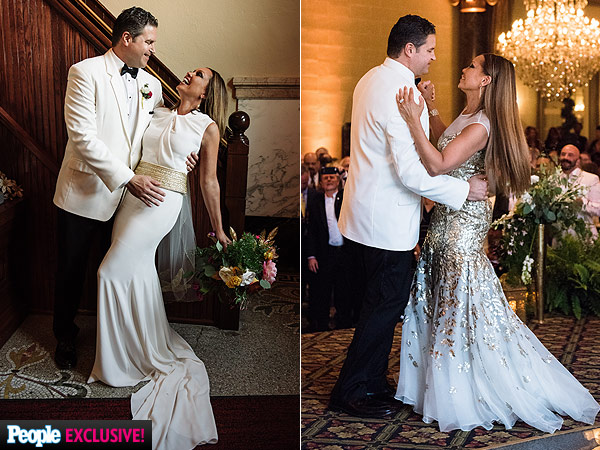 Vanessa Williams wedding dress