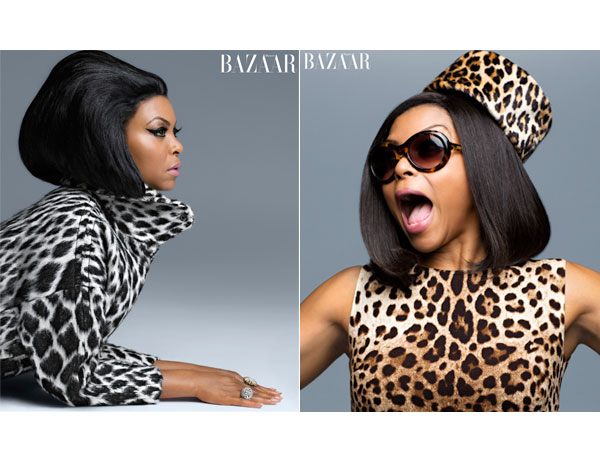 Taraji P. Henson in Harpers