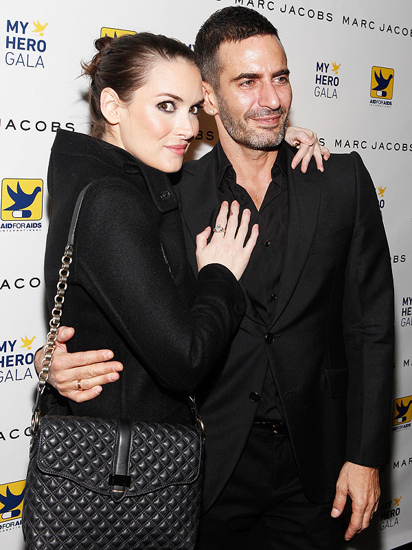 Winona Ryder and Marc Jacobs