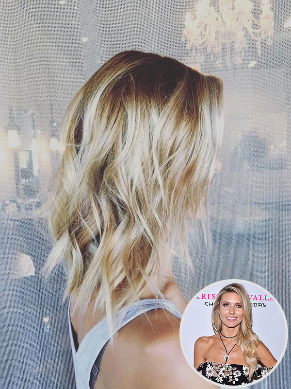 Audrina Patridge blonde hair