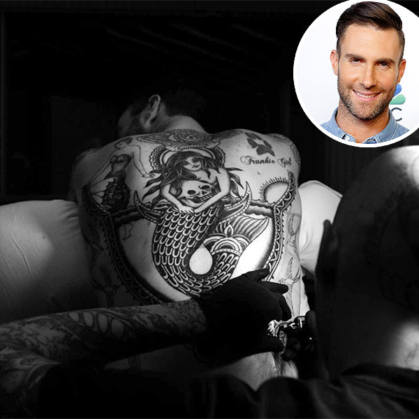 Adam Levine tat