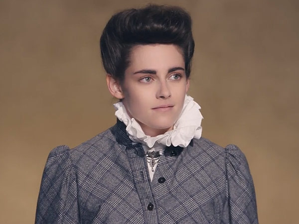 Kristen Stewart Emotes for Karl Lagerfeld in Chanel