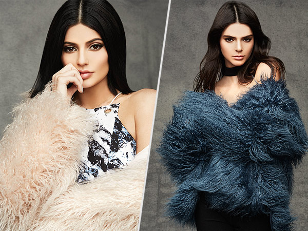 Kendall and Kylie Jenner Topshop holiday 2015