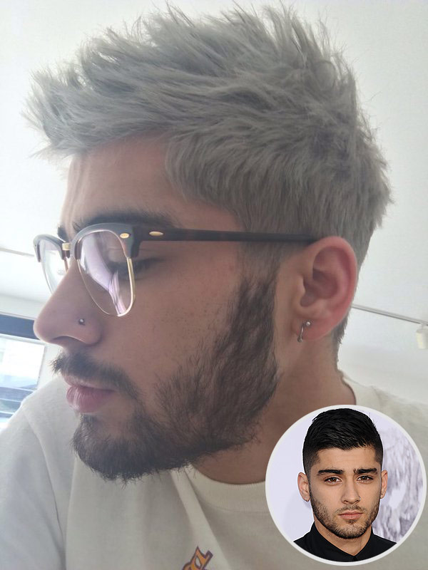 Zayn Malik gray hair