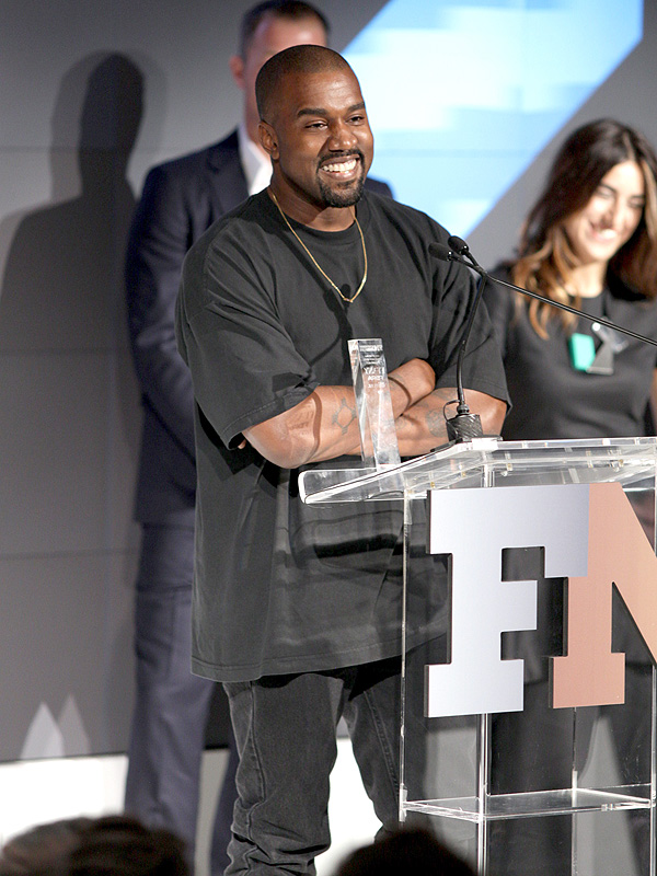 Kanye West Footwear News Show of the Year Yeezy Boosts