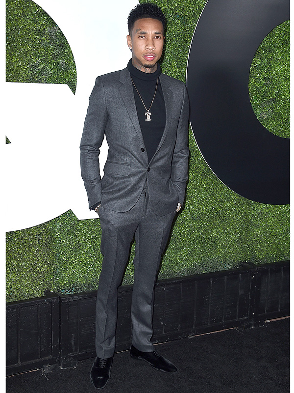 Tyga GQ party