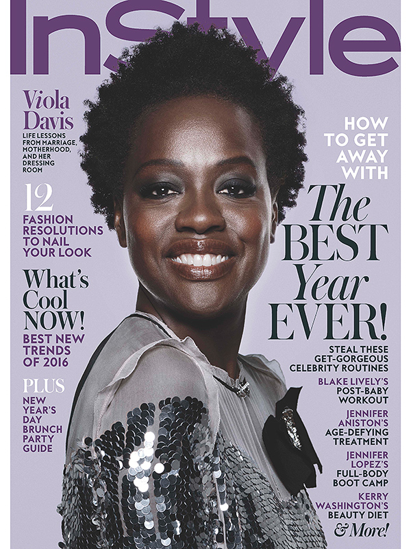 Viola Davis InStyle December