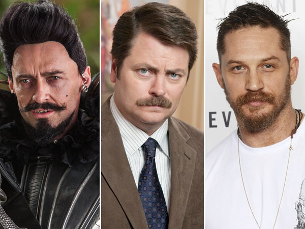 Hugh Jackman Blackbeard Ron Swanson Nick Offerman Tom Hardy