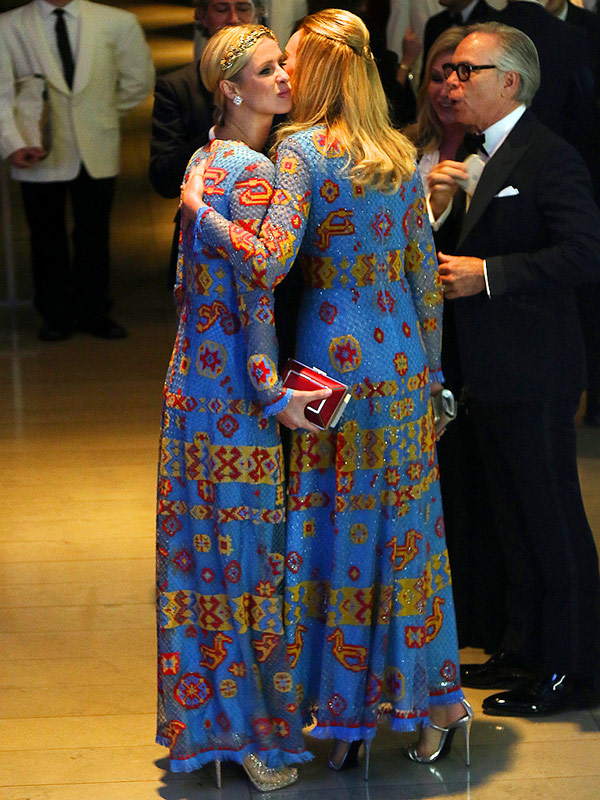 Nicky Hilton Dee Ocleppo Valentino Lincoln Center Same Dress