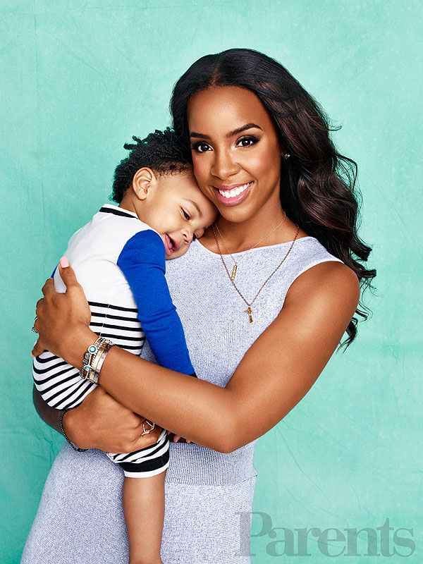 Kelly Rowland Parents magazine son Titan