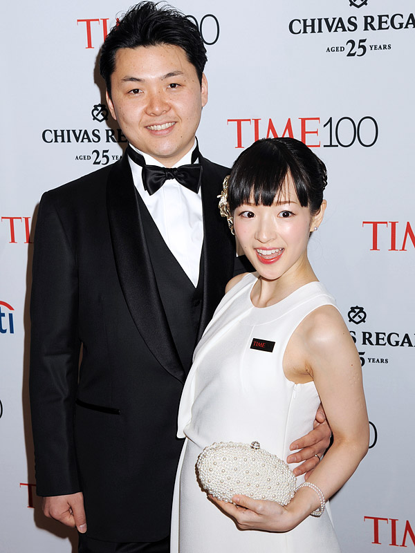 Kondo and husband