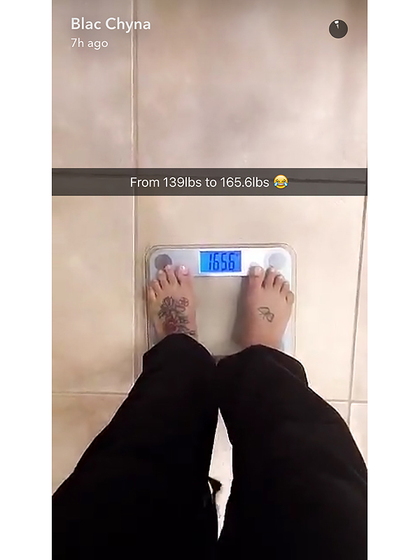Black Chyna Pregnancy Weight 2