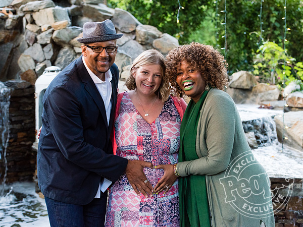 GloZell baby shower expecting daughter