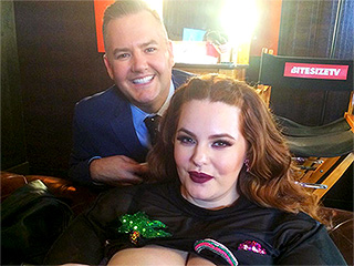 We Found It: Tess Holliday's (Sexy!) Blue Lace Nursing Bra