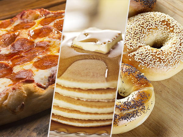 Tuesday Is National Pizza Day ... and Pancake Day ... and Bagel Day: Where Do You Stand?