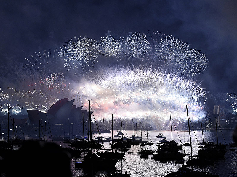Happy New Year's Eve! See How Countries Around the World Are Ringing In 2016| New Year's Eve, New Year's, Rebel Wilson