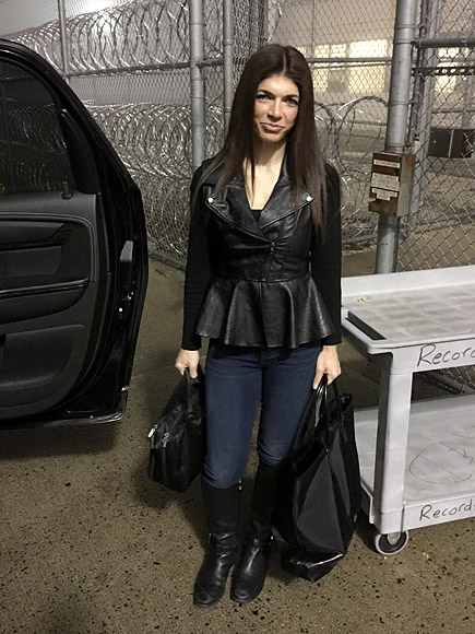Primping in the Prison Bathroom: How Teresa Giudice Gave Herself a Makeover Before She Headed Home to Her Family for Christmas| The Real Housewives of New Jersey, Teresa Giudice
