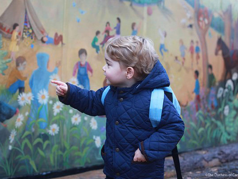 His Royal Cuteness! Prince George Starts Preschool – See the Adorable Photos!| The British Royals, The Royals, Prince George