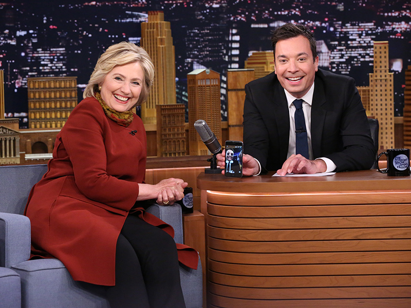 Hillary Clinton Says She Isn't Intimidated By Donald Trump and Reveals She Finds iPhone Auto-Correct Annoying Like The Rest of Us| 2016 Presidential Elections, The Tonight Show, Individual Class, Donald Trump, Hillary Rodham Clinton