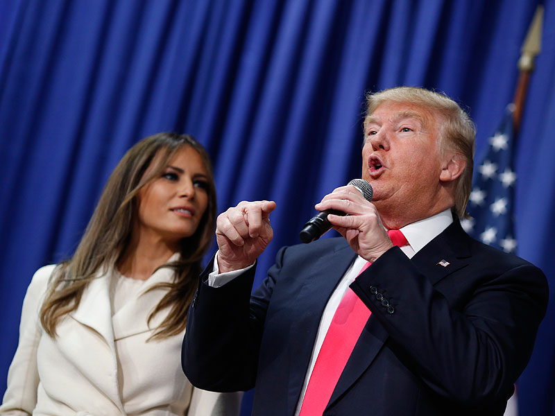 Melania Trump Responds to All the Names Her Husband's Been Called ('Stupid, Demagogue, Jerk, Idiot, Racist...')| 2016 Presidential Elections, Barron Trump, Donald Trump, Melania Trump