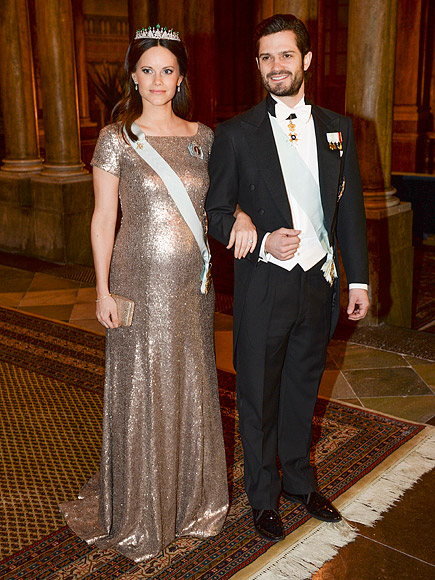 Pregnant Princesses Sofia And Victoria Shine At Royal Palace Dinner ...