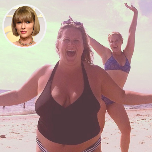 Grammys 2016: Is Amy Schumer Joking About Taylor Swift's 'Thigh Gap'?