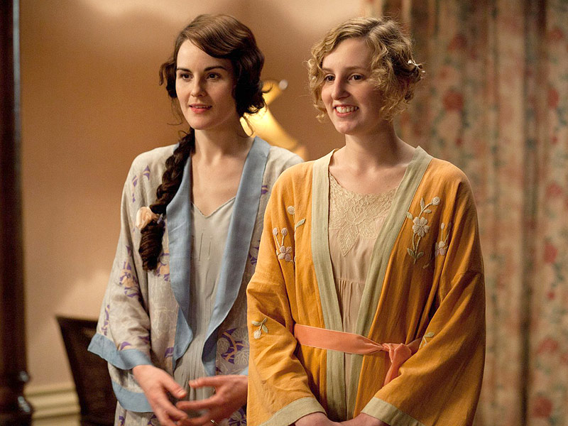 Michelle Dockery Dishes on Downton Abbey's Emotional Truce Between Lady Mary and Lady Edith| Downton Abbey, People Picks, TV News, Laura Carmichael, Michelle Dockery