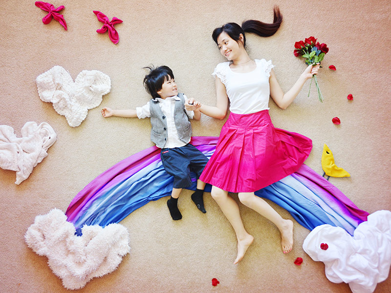 California Mom Turns Her Son's Nap and Playtimes Into Beautiful Works of Art: 'I'll Be so Glad I Have These Memories'| Real People Stories