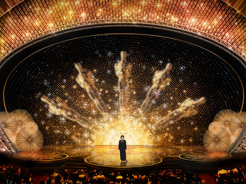 First Look At This Years Oscars Stage Design