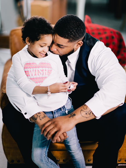 Leah Still Designs Her Own Flower Girl Dress for Her Father's Wedding after Beating Cancer: 'I Love My Dad'| Weddings, Cancer, Sports