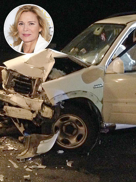 Kim Cattrall Teen Driver Crashes Car Into Sex And The City Stars House 5204