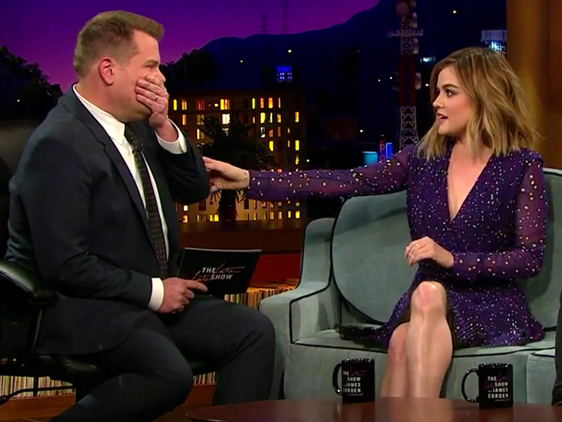 Superfan James Corden Really Doesn't Want Pretty Little Liars to End| Pretty Little Liars, The Late Late Show with James Corden, TV News, James Corden, Lucy Hale